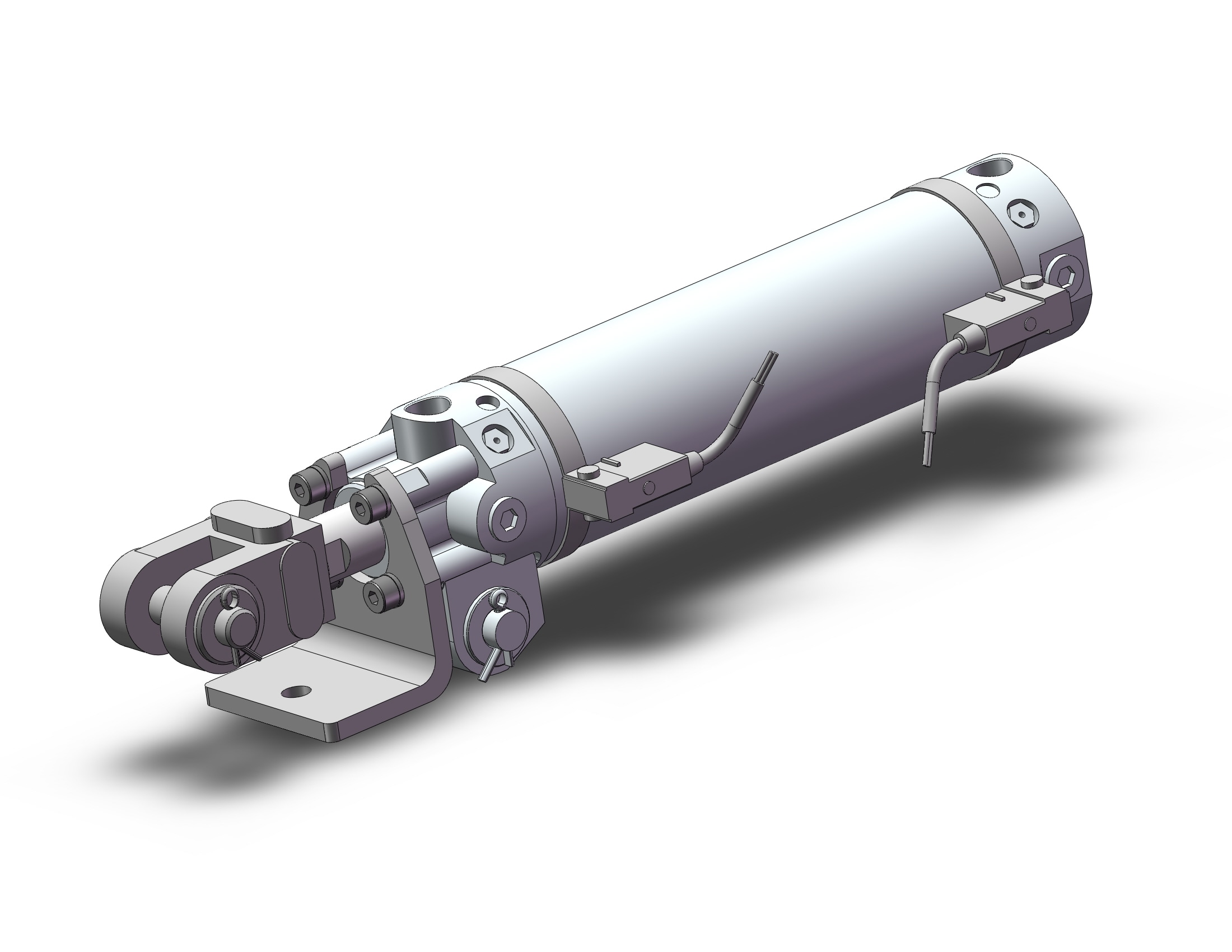 SMC CKG1A50-150YLZ-P4DWL clamp cylinder, CK CLAMP CYLINDER