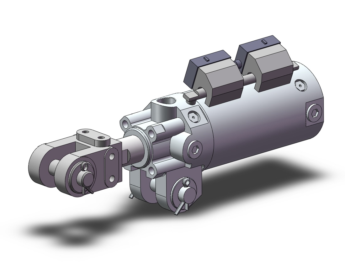 SMC CKG1A50-50YAZ-P3DWASC clamp cylinder, CLAMP CYLINDER