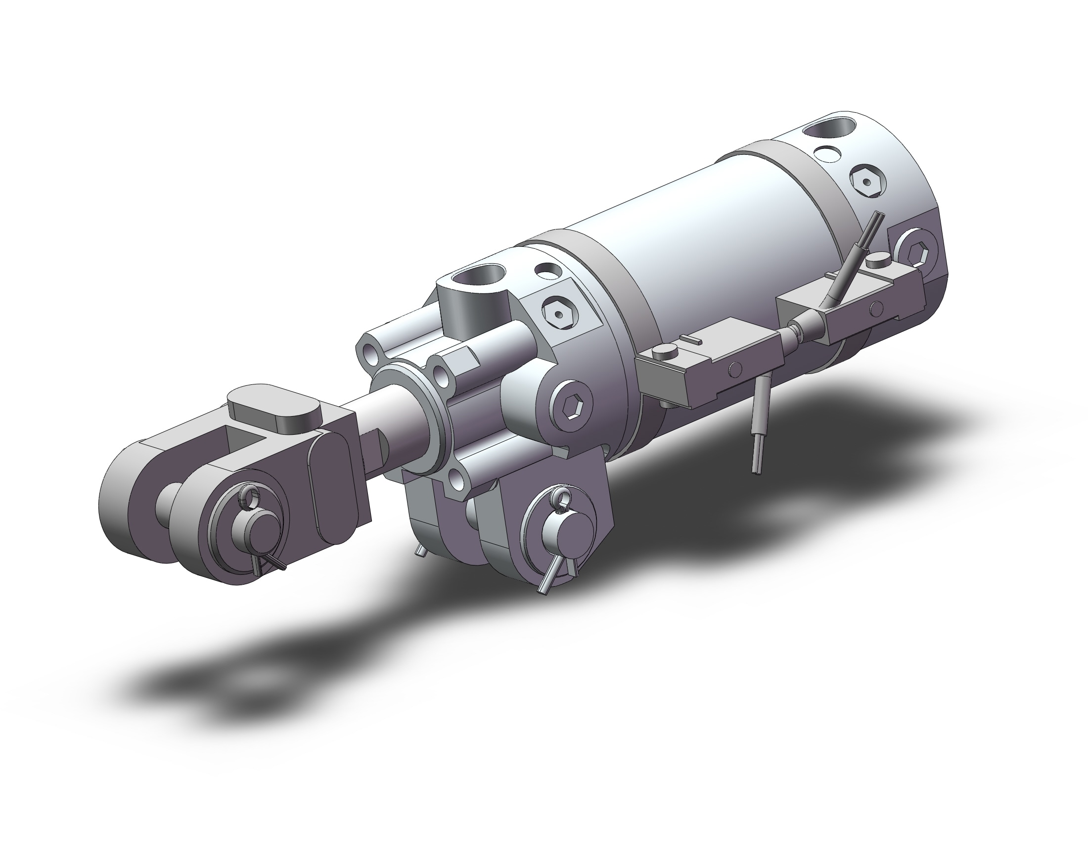 SMC CKG1A50-50YZ-P4DWSC clamp cylinder, CK CLAMP CYLINDER