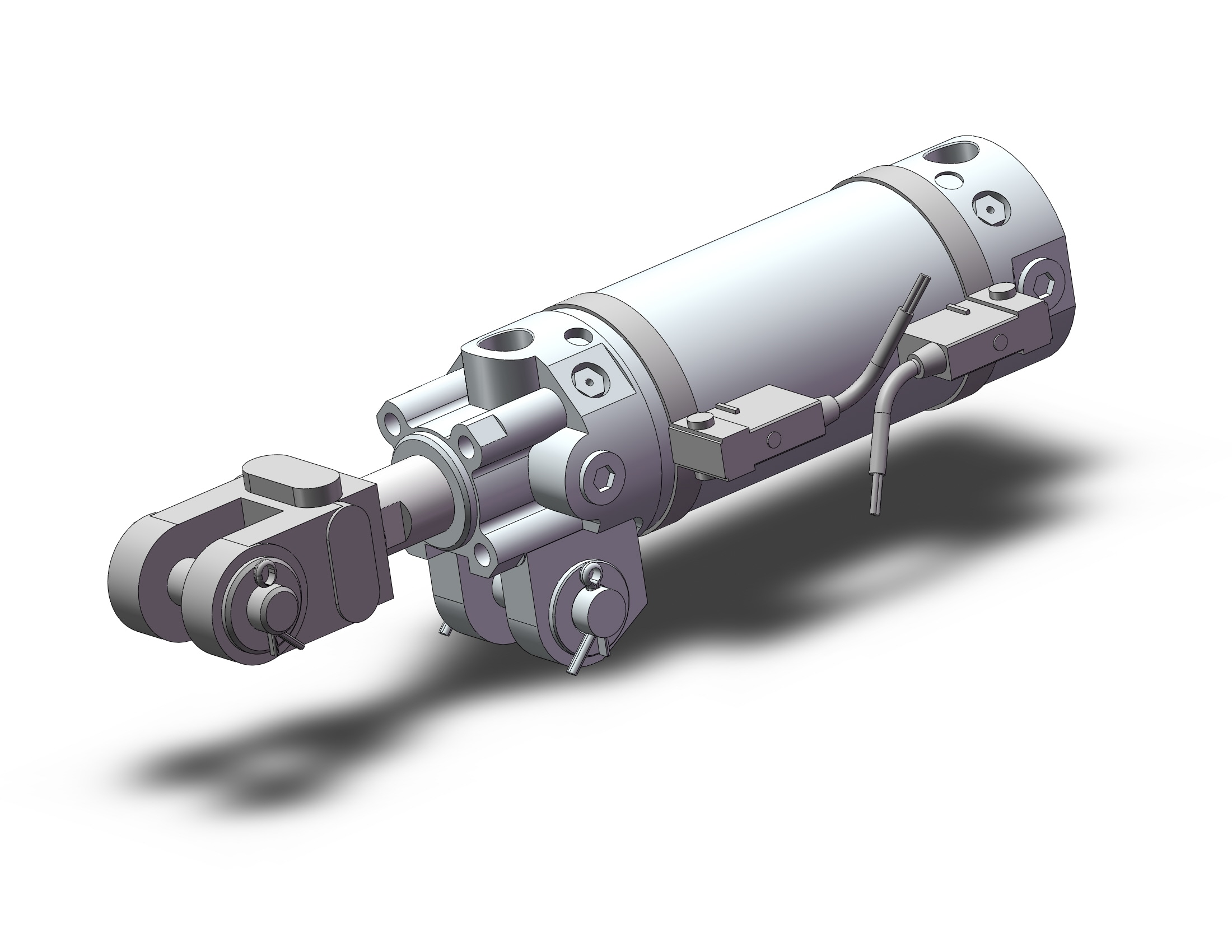 SMC CKG1A50-75YZ-P4DWL 50mm ck clamp cylinder, CK CLAMP CYLINDER