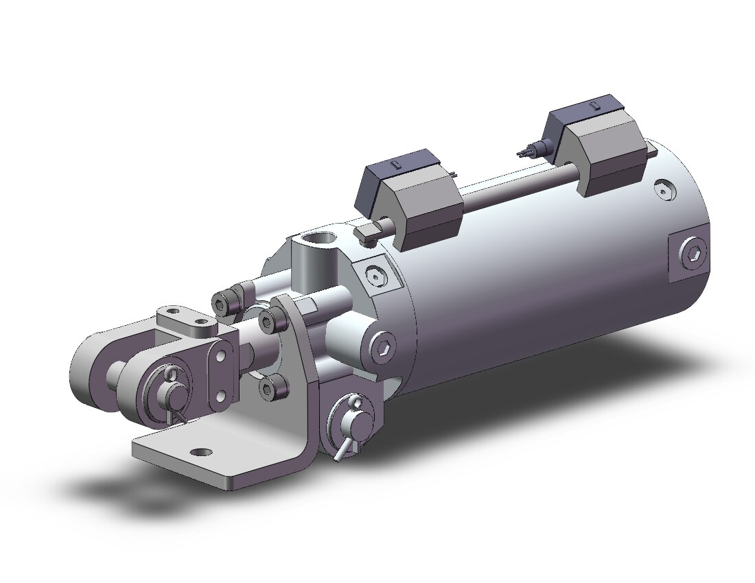 SMC CKG1A63-100YALZ-P3DWASC clamp cylinder, CLAMP CYLINDER