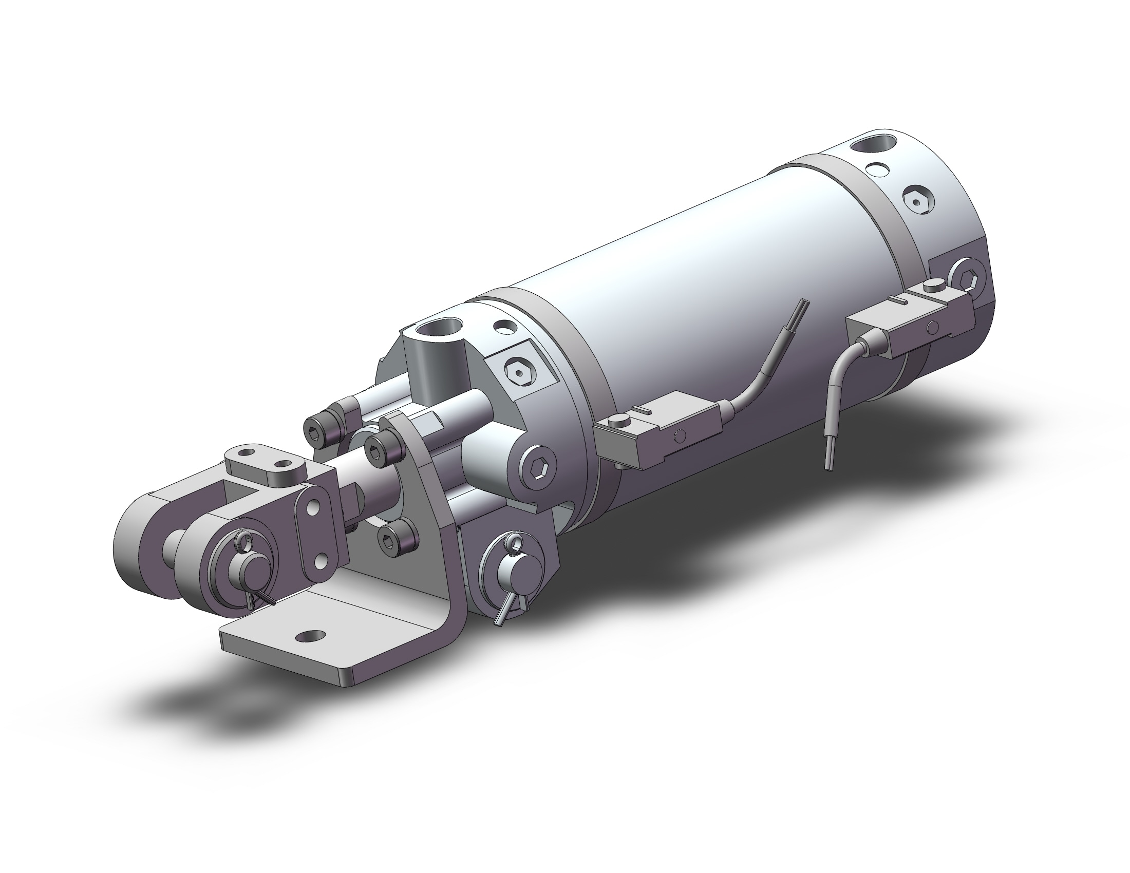 SMC CKG1A63-100YALZ-P4DWSC clamp cylinder, CK CLAMP CYLINDER