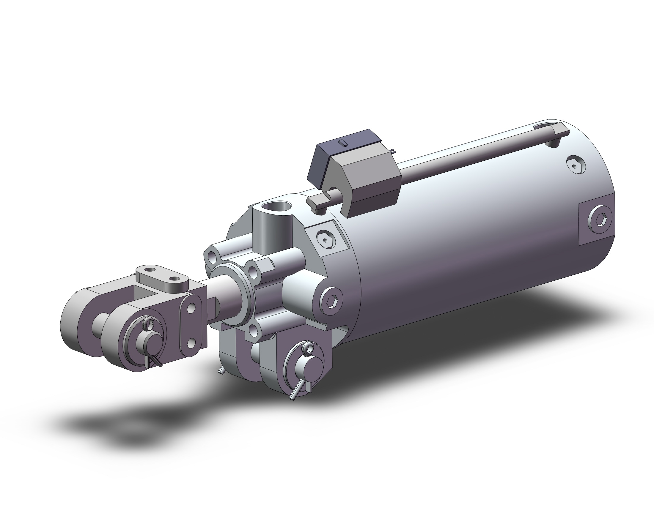 SMC CKG1A63-100YAZ-P3DWASCS clamp cylinder, CLAMP CYLINDER