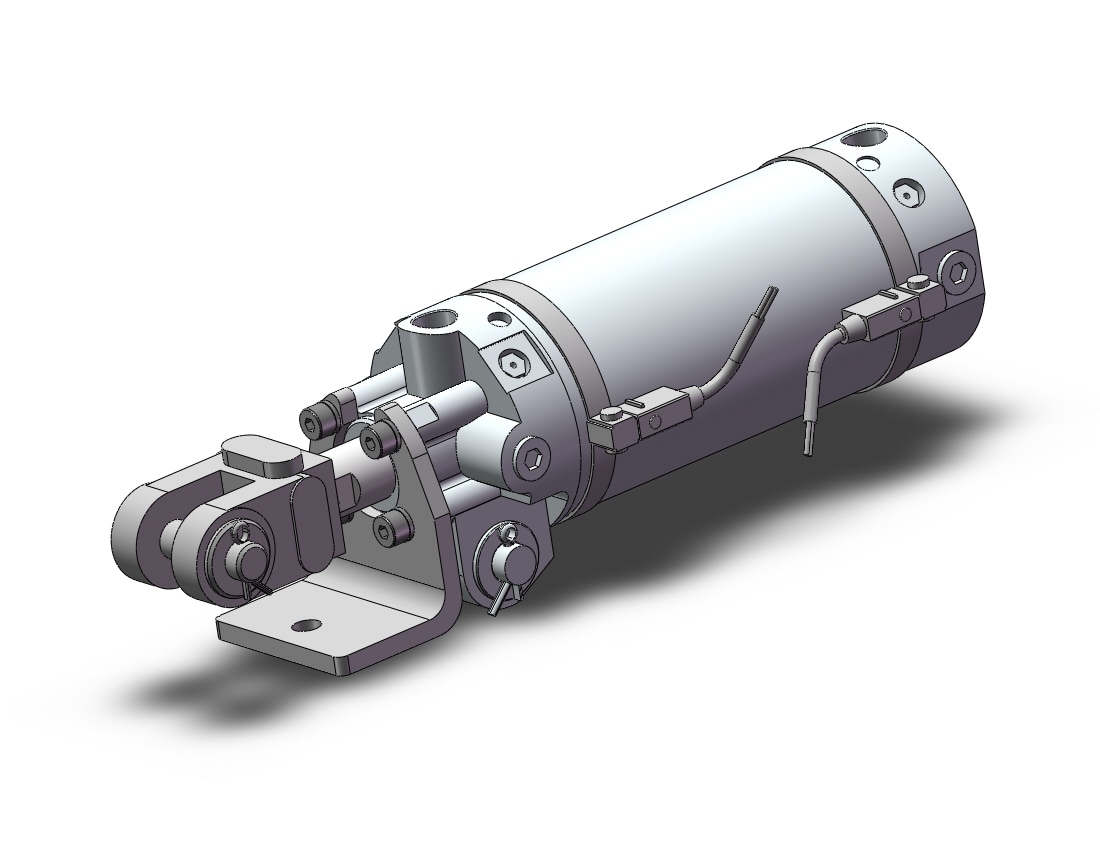 SMC CKG1A63-100YLZ-A93Z clamp cylinder, CK CLAMP CYLINDER