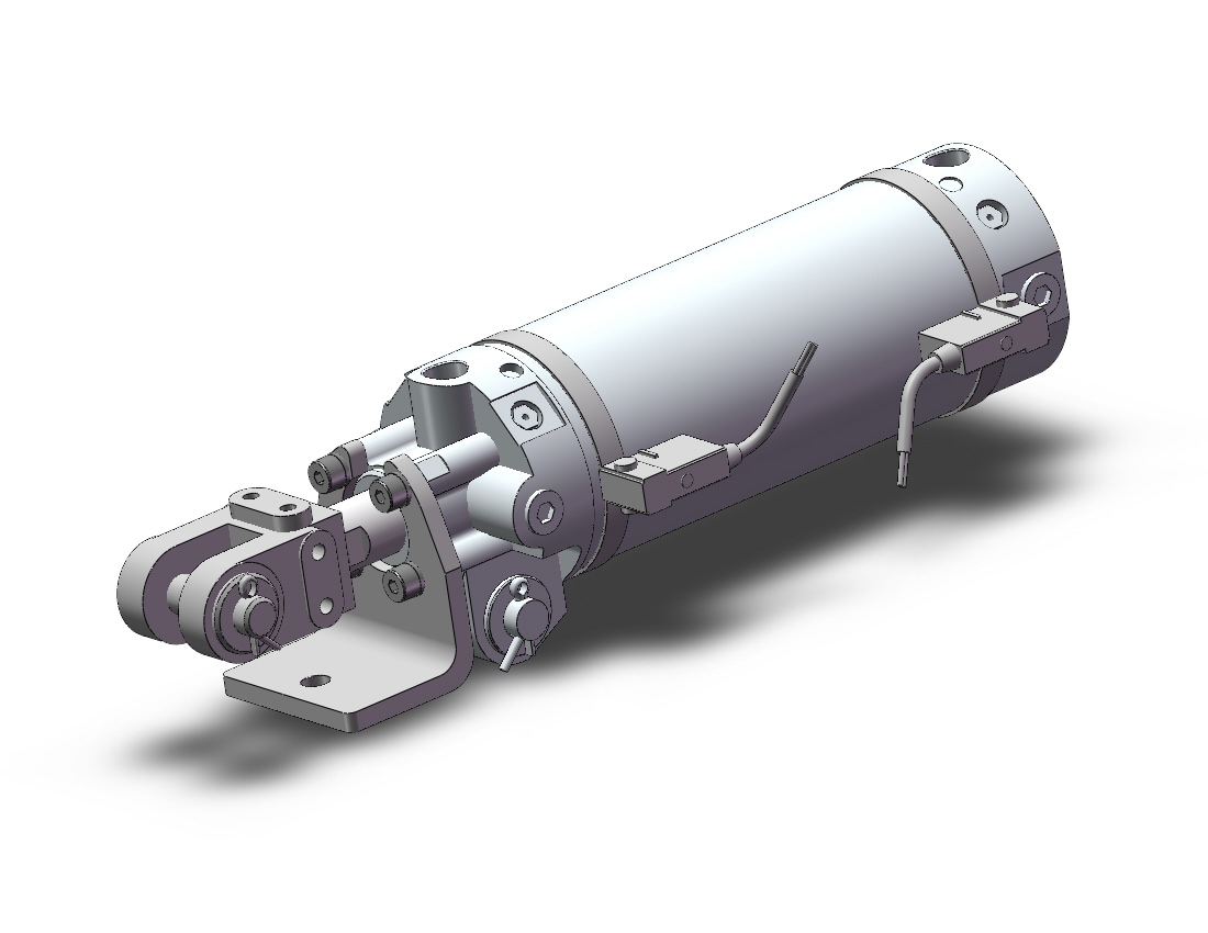 SMC CKG1A63-125YALZ-P4DWL clamp cylinder, CK CLAMP CYLINDER