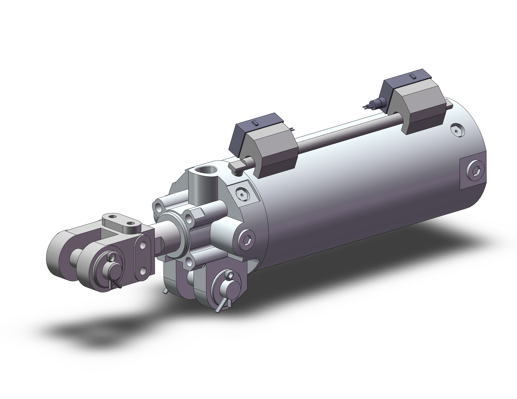 SMC CKG1A63-125YAZ-P3DWASC clamp cylinder, CLAMP CYLINDER