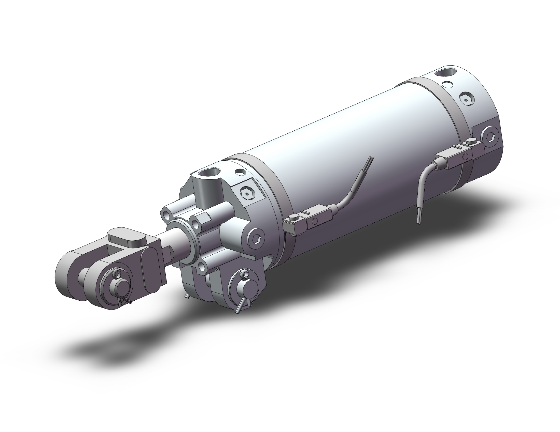 SMC CKG1A63-125YZ-A93 clamp cylinder, CK CLAMP CYLINDER