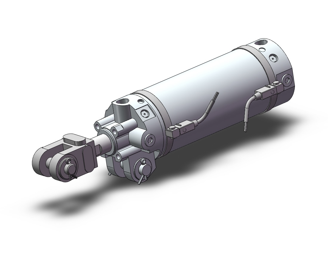 SMC CKG1A63-125YZ-A93L clamp cylinder, CK CLAMP CYLINDER