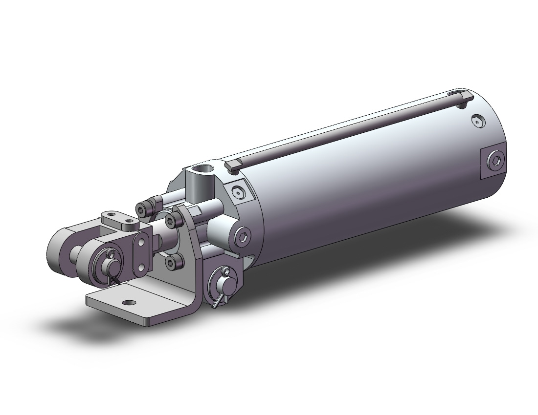 SMC CKG1A63-150YALZ-P clamp cylinder, CLAMP CYLINDER