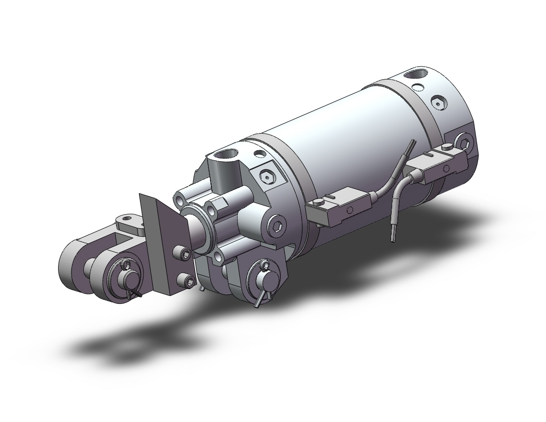 SMC CKG1A63-75YADZ-P4DWL 63mm ck clamp cylinder, CK CLAMP CYLINDER