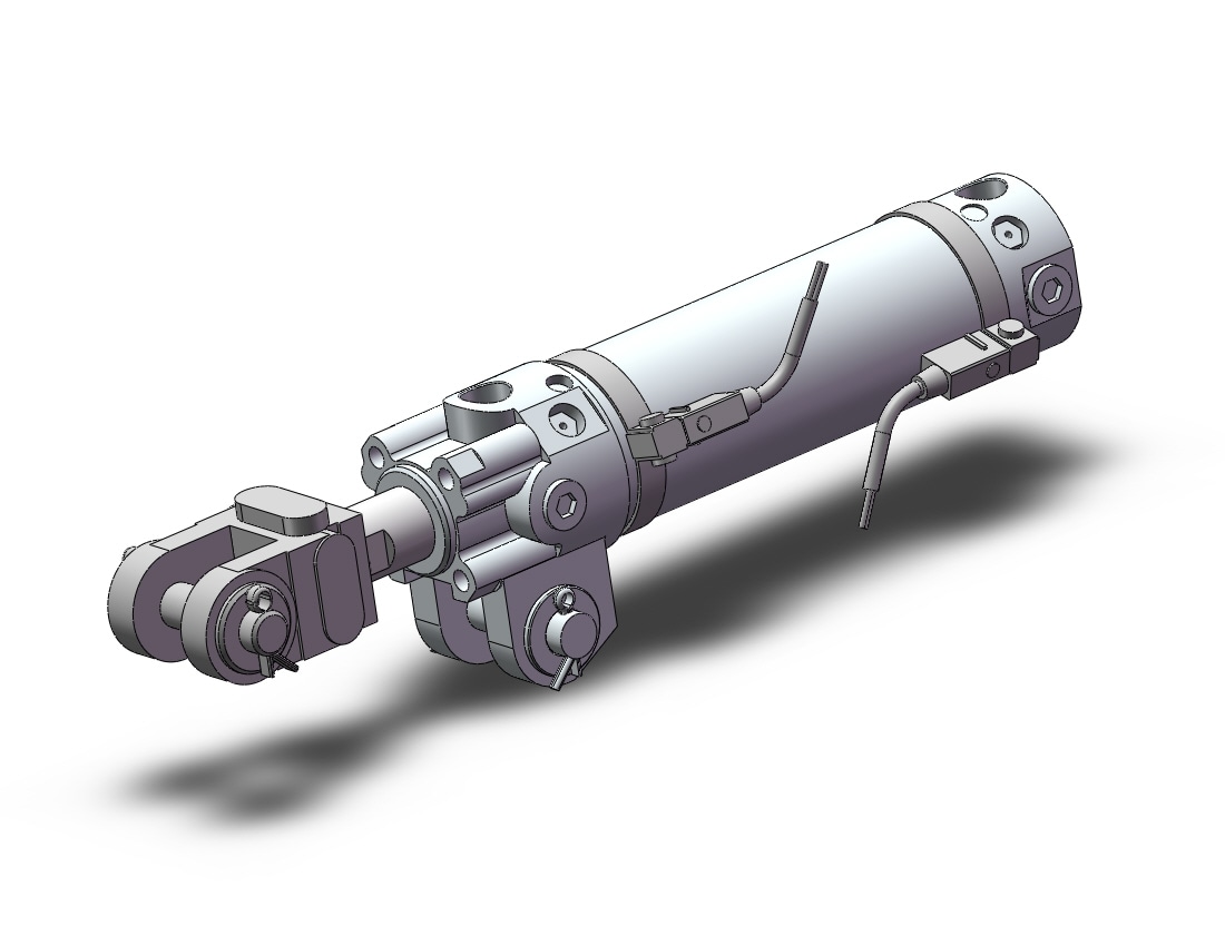 SMC CKG1B40-100YZ-A93L clamp cylinder, CK CLAMP CYLINDER