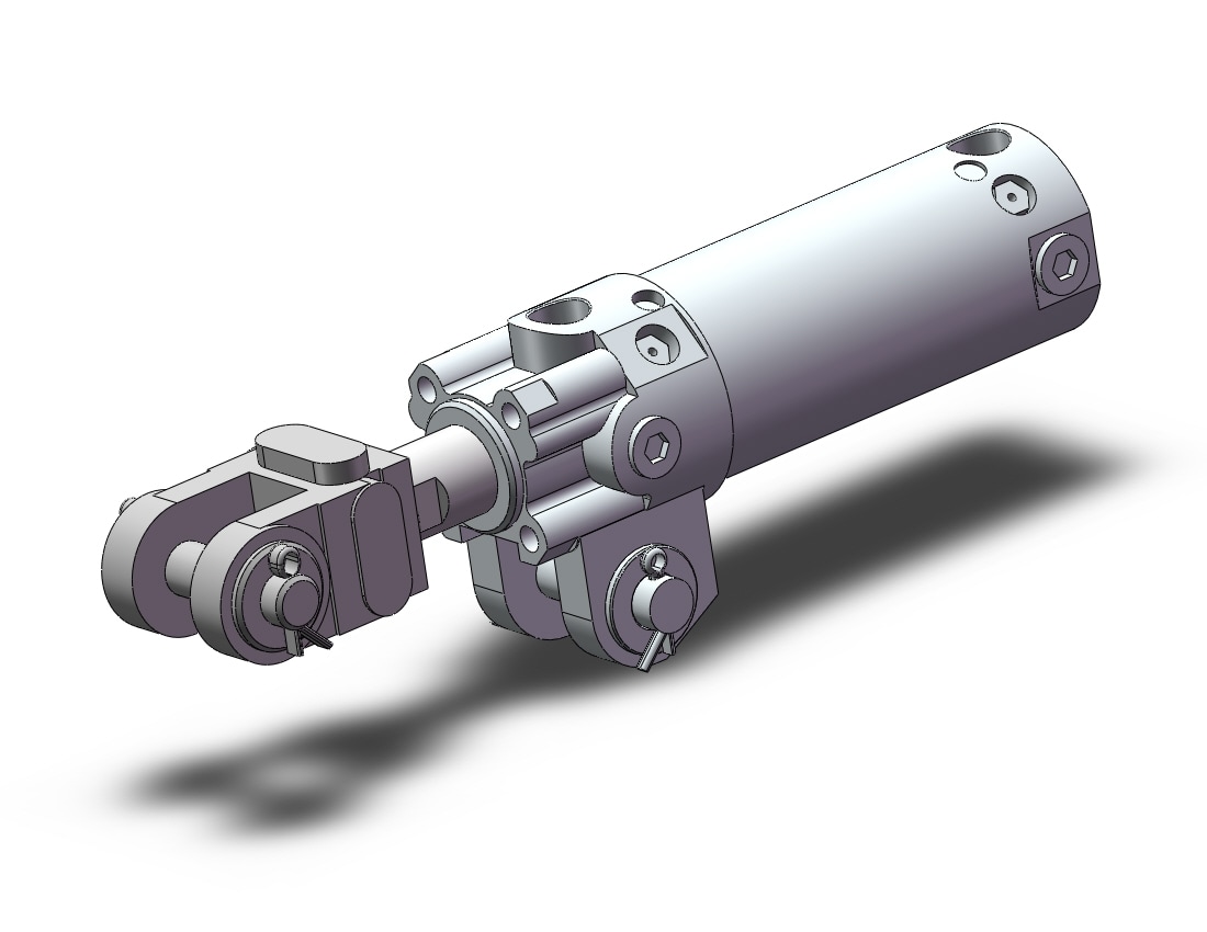 SMC CKG1B40-50YZ clamp cylinder, CLAMP CYLINDER