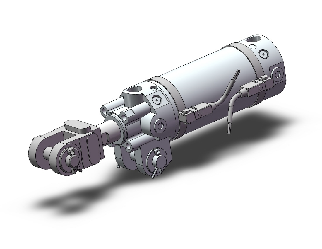 SMC CKG1B50-75YZ-A93Z clamp cylinder, CLAMP CYLINDER