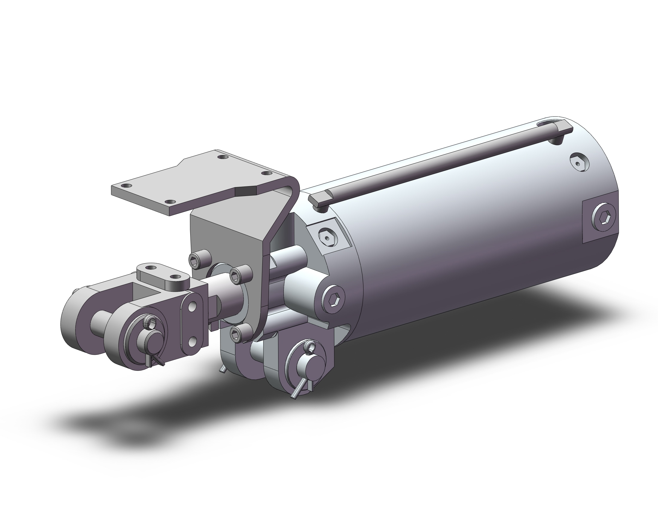 SMC CKG1B63-100YABZ-P clamp cylinder, CK CLAMP CYLINDER