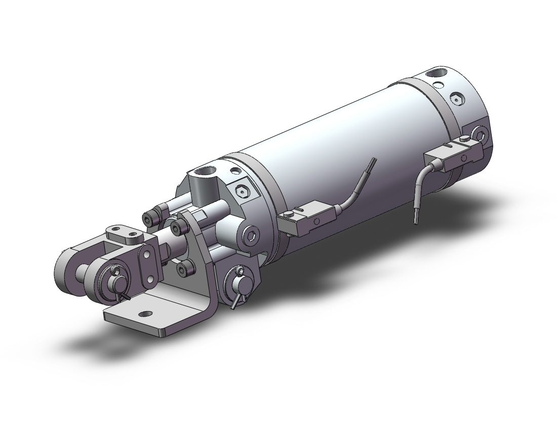 SMC CKG1B63-125YALZ-P4DWSC 63mm ck clamp cylinder, CK CLAMP CYLINDER