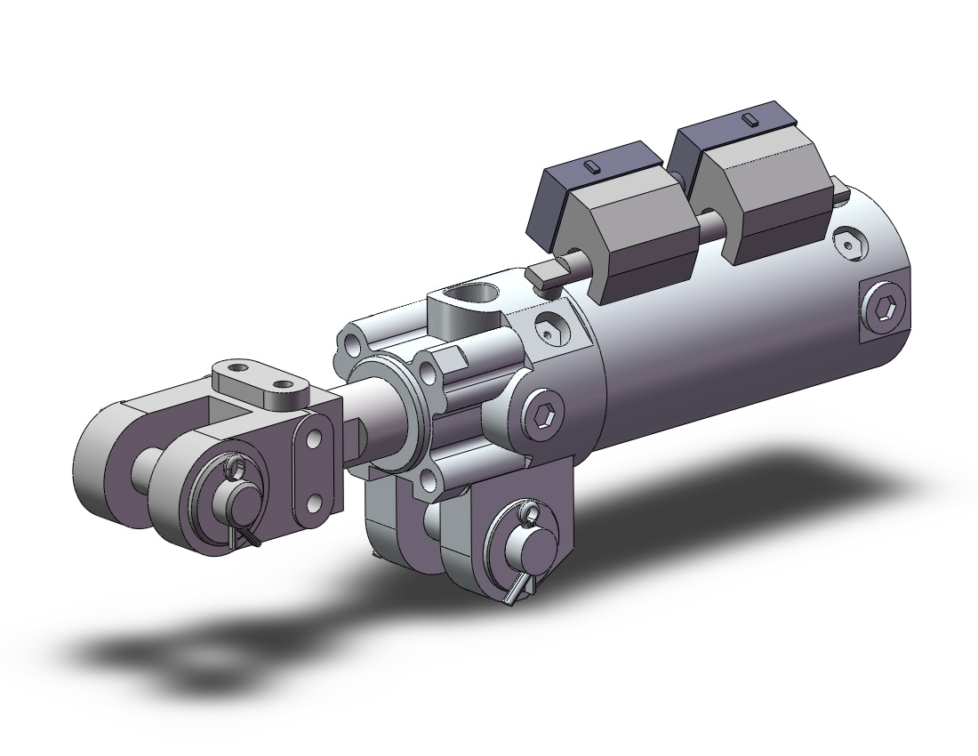 SMC CKP1A40-50YAZ-P74L 40mm ck clamp cylinder, CK CLAMP CYLINDER