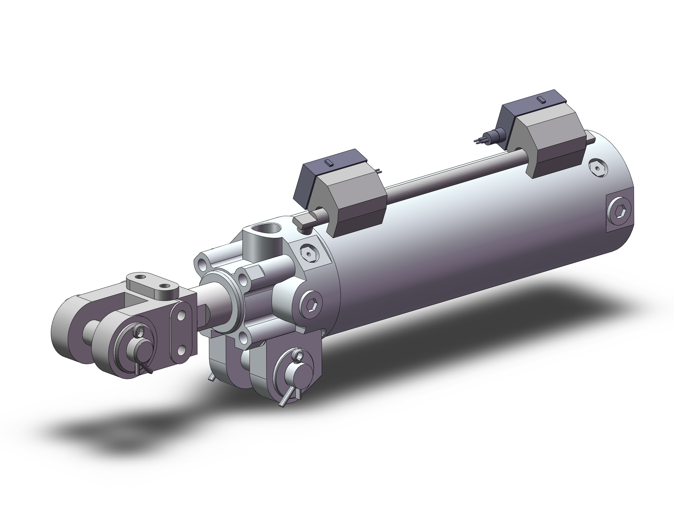 SMC CKP1A50-125YAZ-P74L clamp cylinder, CK CLAMP CYLINDER