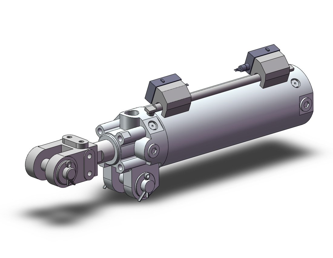 SMC CKP1A50-125YAZ-P74Z 50mm ck clamp cylinder, CK CLAMP CYLINDER