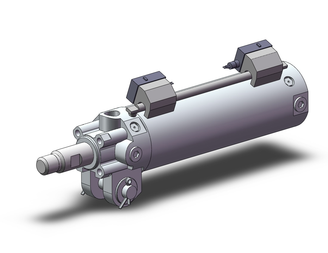 SMC CKP1A50-125Z-P74L 50mm ck clamp cylinder, CK CLAMP CYLINDER