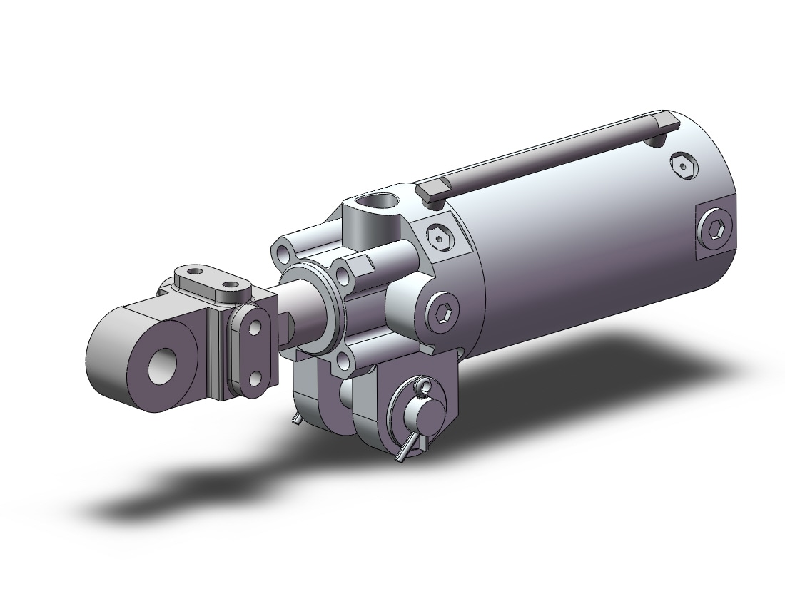 SMC CKP1A50-50IAZ-P 50mm ck clamp cylinder, CK CLAMP CYLINDER