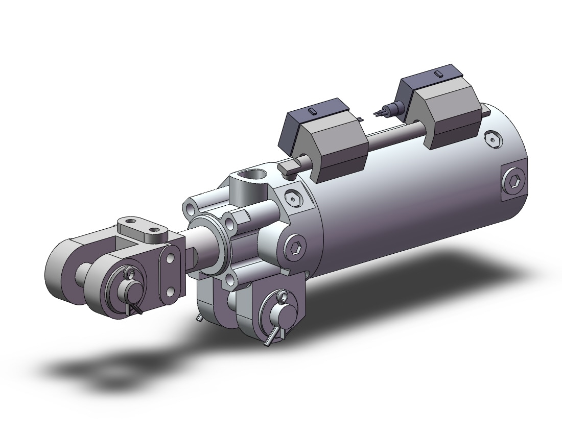 SMC CKP1A50-75YAZ-P74L 50mm ck clamp cylinder, CK CLAMP CYLINDER