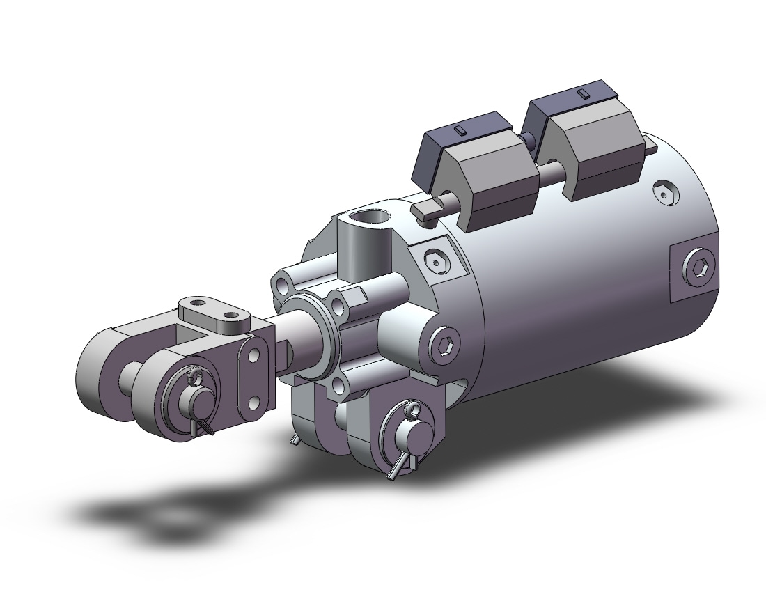 SMC CKP1A63-50YAZ-P74 63mm ck clamp cylinder, CK CLAMP CYLINDER