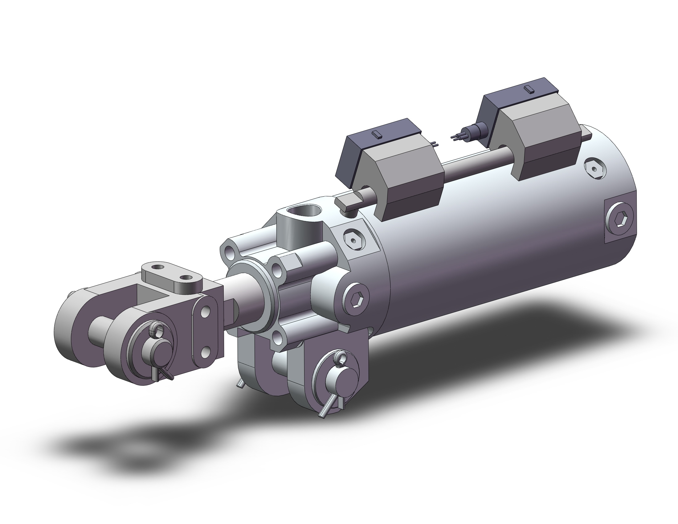 SMC CKP1B50-75YAZ-P74 50mm ck clamp cylinder, CK CLAMP CYLINDER