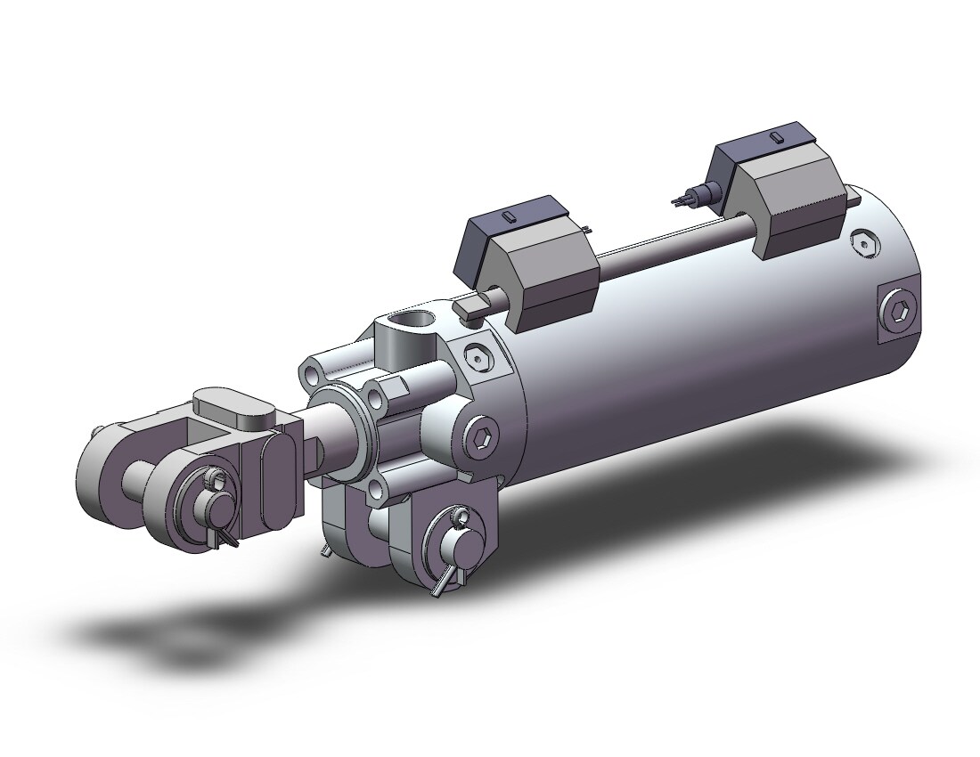 SMC CKP1B50TF-100YZ-P74SE cyl, clamp, CLAMP CYLINDER