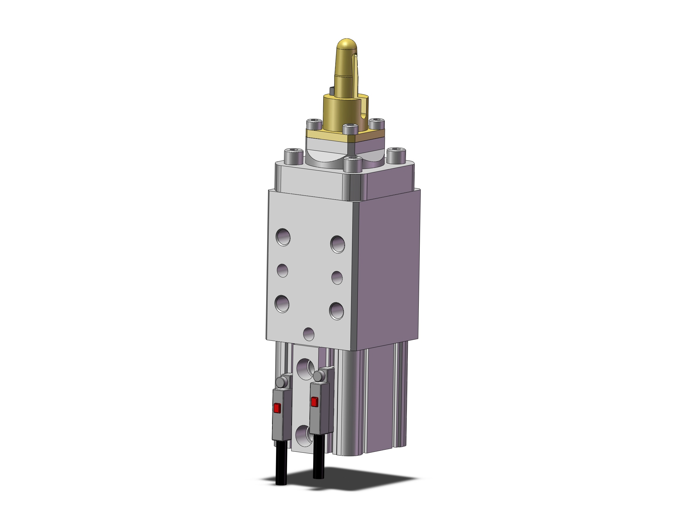 SMC CKQGA32-105RBL-C-X2081 cyl, pin clamp, CKQ/CLKQ PIN CLAMP CYLINDER