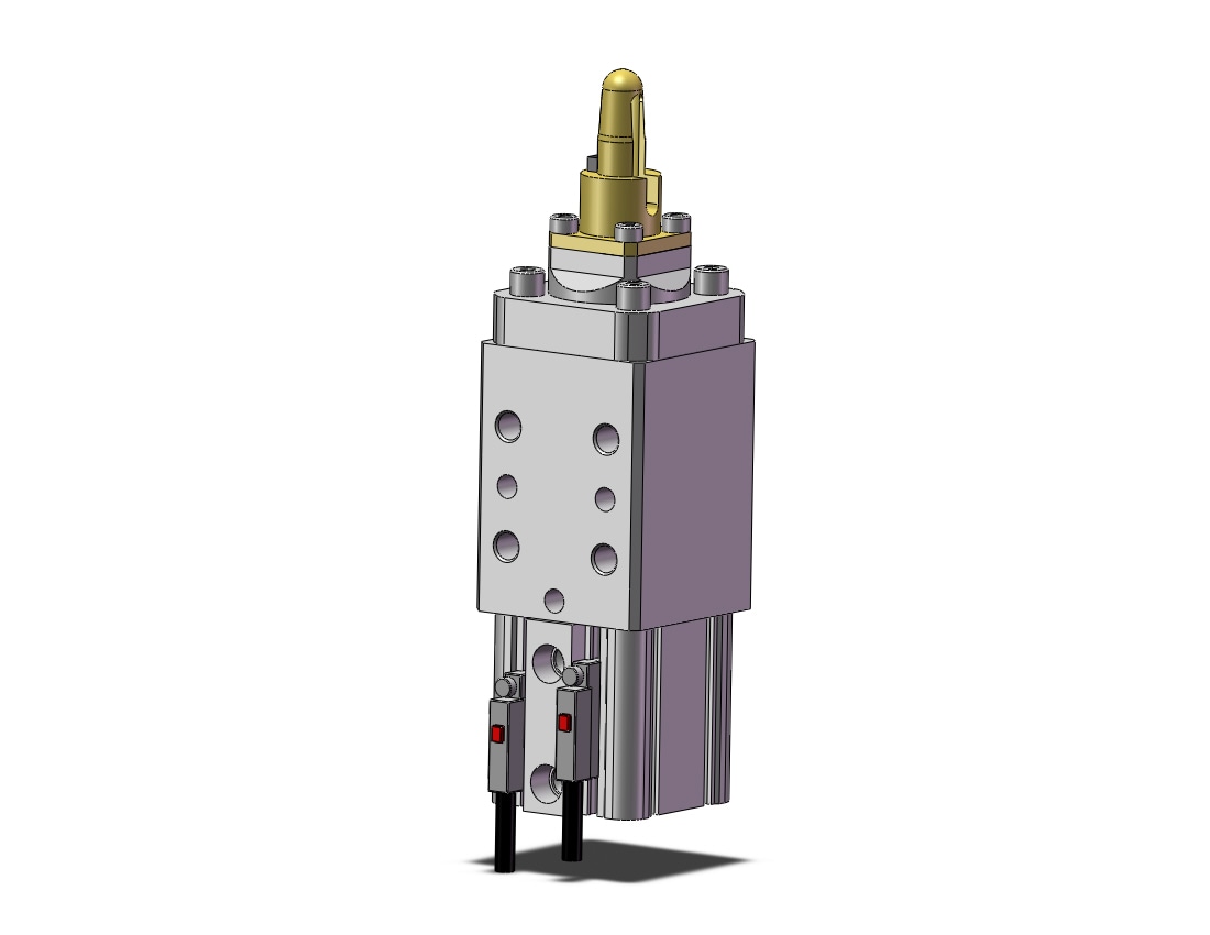 SMC CKQGA32-118RBL-C-X2081 cylinder, pin clamp, PIN CLAMP CYLINDER