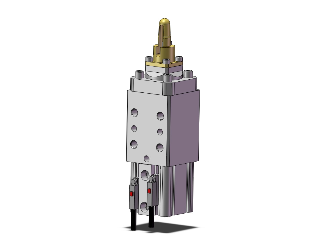 SMC CKQGA32-120RCL-E-X2081 cylinder, pin clamp, PIN CLAMP CYLINDER