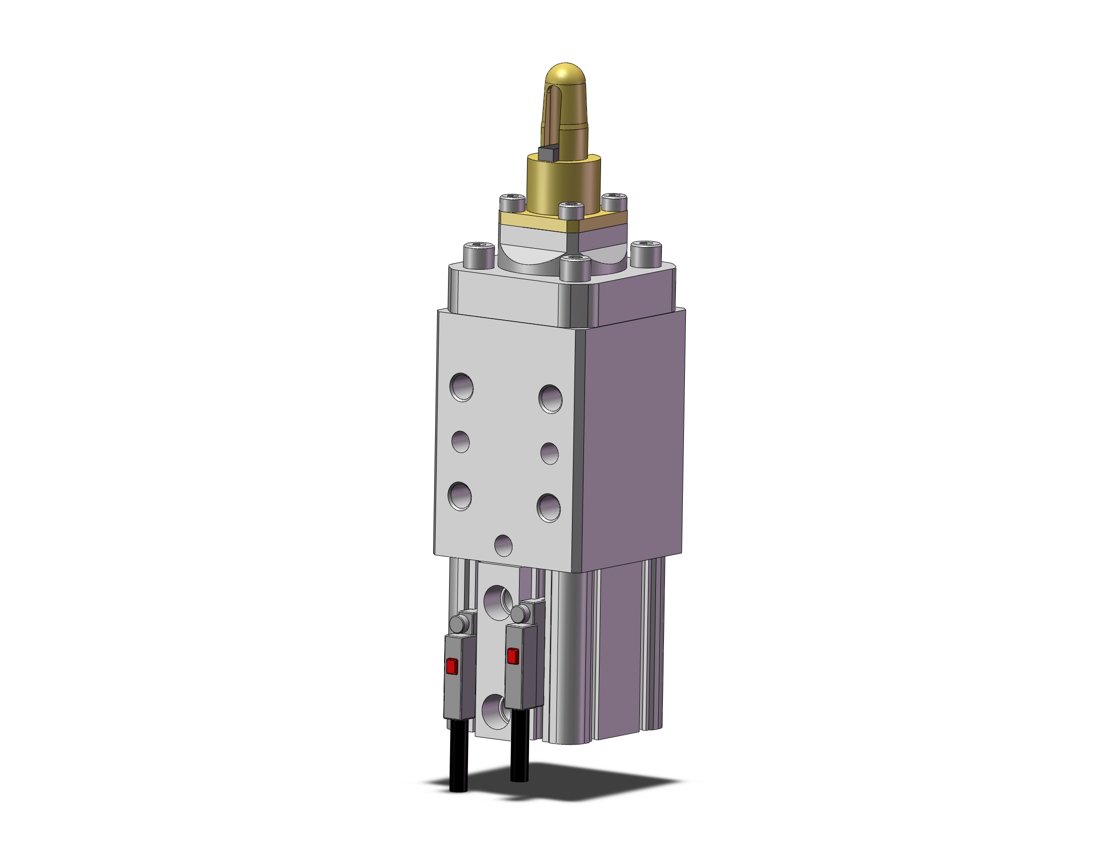 SMC CKQGA32-128RAL-C-X2081 cyl, pin clamp, PIN CLAMP CYLINDER