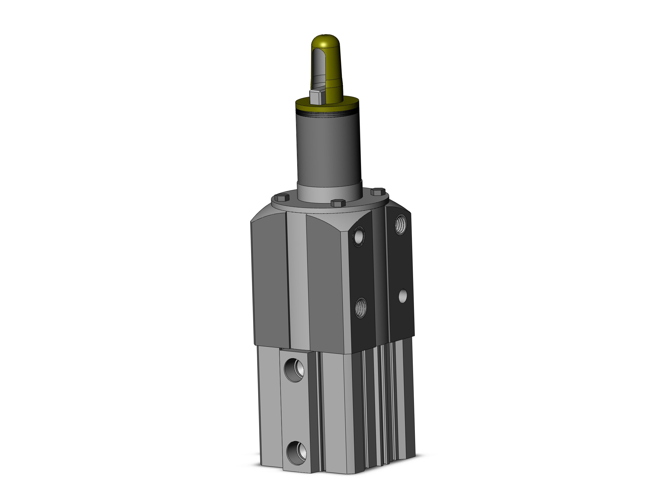 SMC CKQGUA50-177RAHSZ-P4DWL cyl, pin clamp, PIN CLAMP CYLINDER