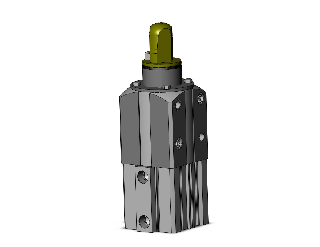 SMC CKQGUA50-295DBLSZ-P4DWSC cyl, pin clamp, sw capable, PIN CLAMP CYLINDER