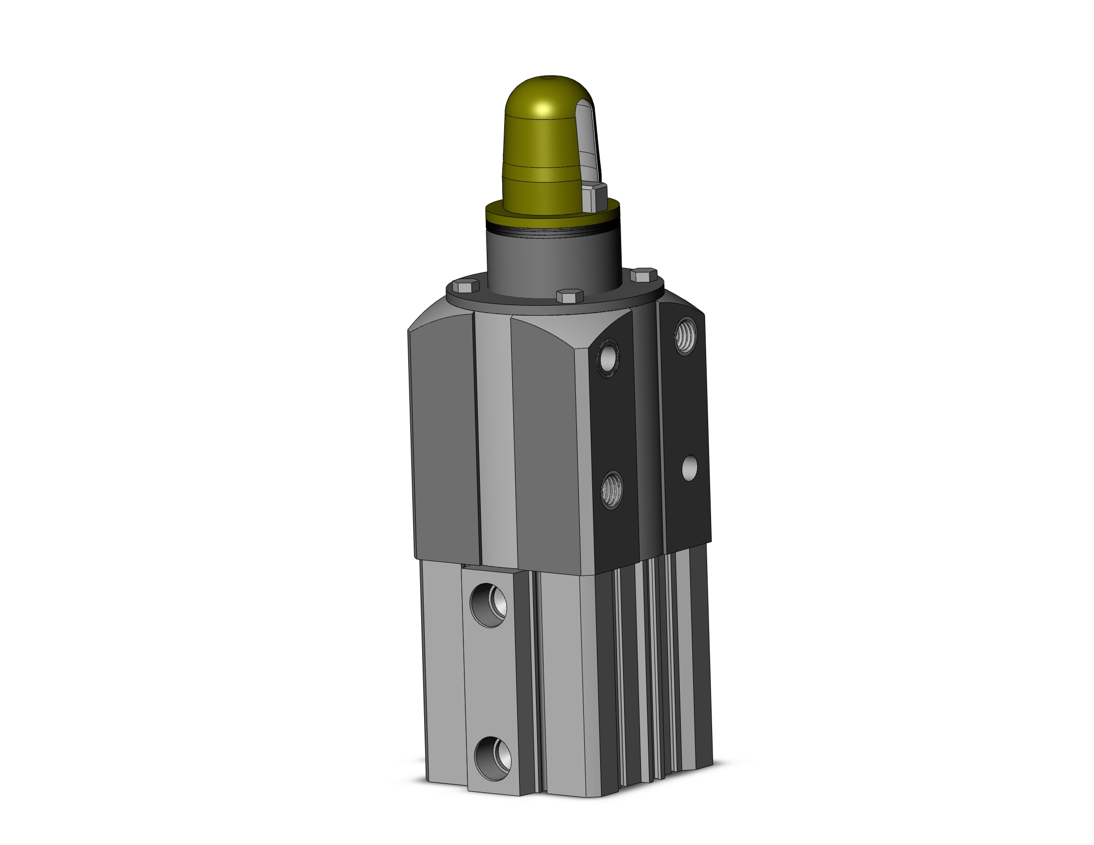 SMC CKQGUA50-295RDLSZ-P4DWSC cyl, pin clamp, sw capable, PIN CLAMP CYLINDER