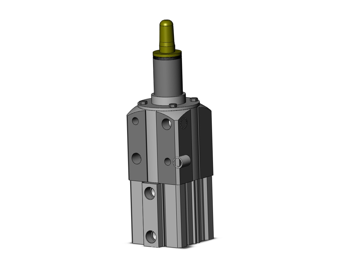 SMC CKQGUB50-160RCHSZ-P3DWASC cyl, pin clamp, sw capable, PIN CLAMP CYLINDER