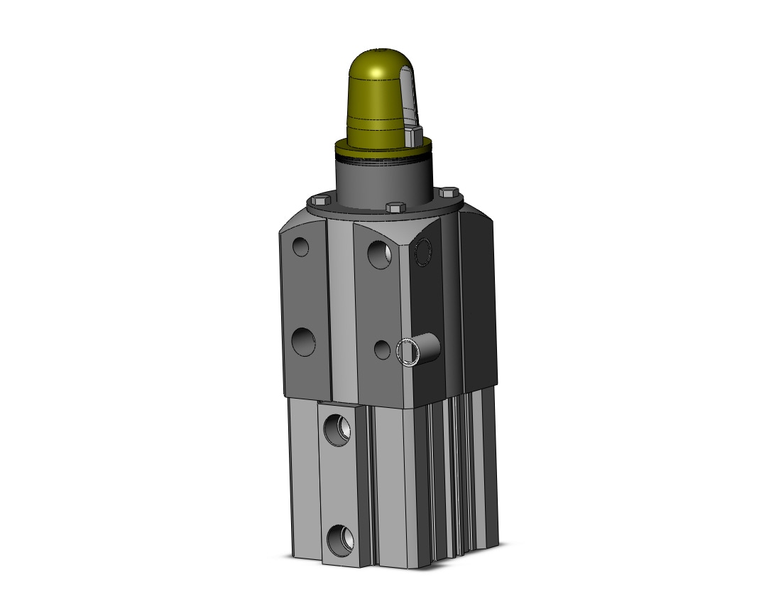 SMC CKQGUB50-298RDLSZ-P3DWASC cyl, pin clamp, sw capable, PIN CLAMP CYLINDER