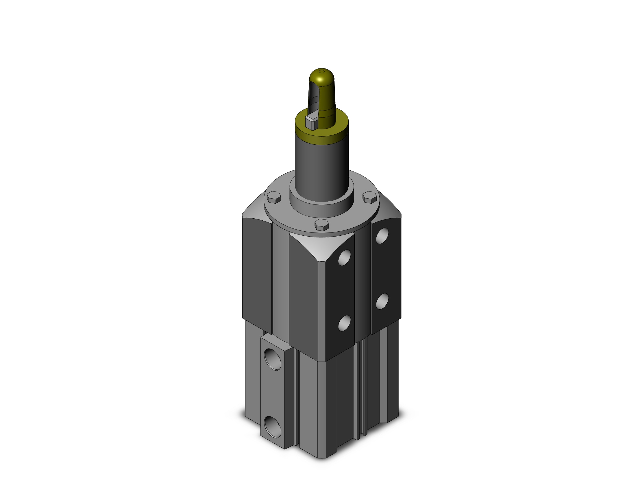 SMC CKQPKC50TF-159RAH clkq dbl act, CKQ/CLKQ PIN CLAMP CYLINDER