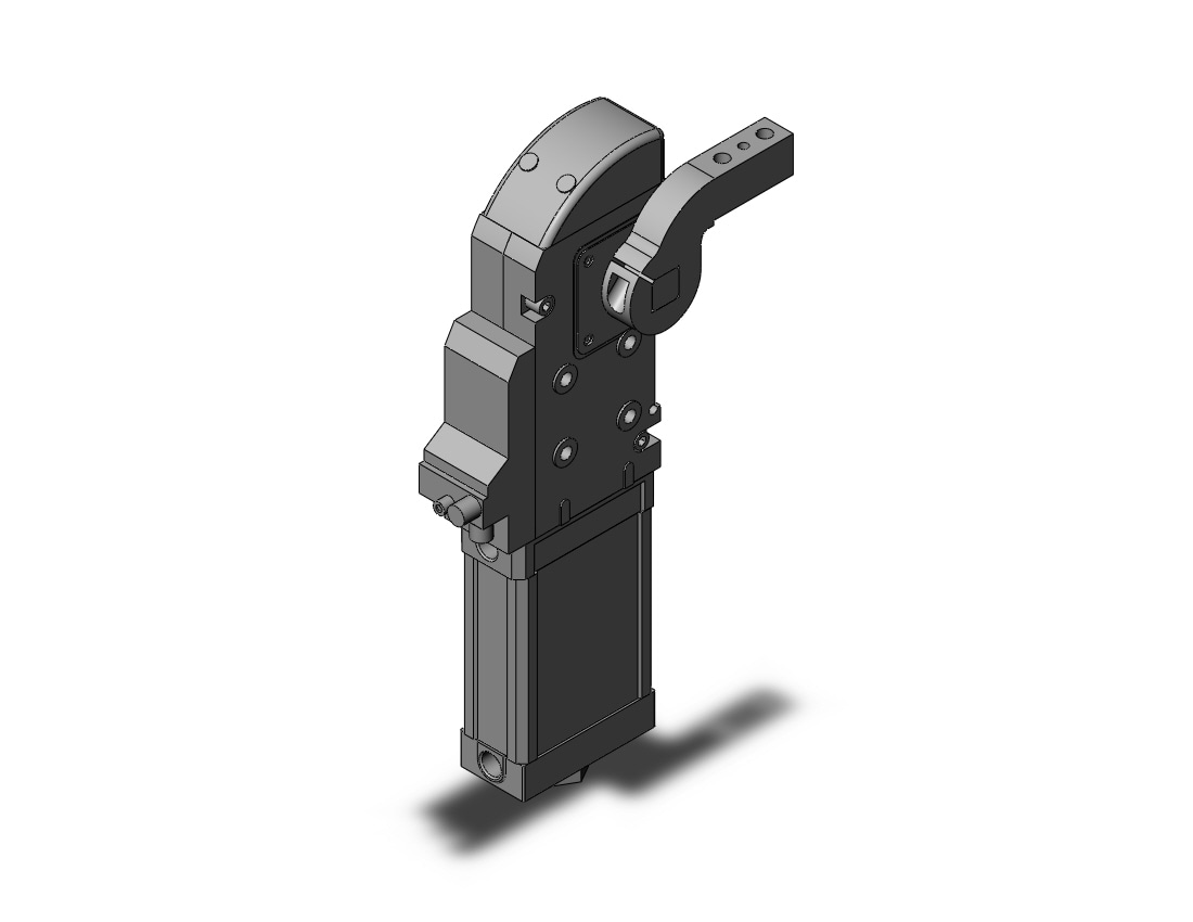 SMC CKZ2N50-90R-X167USB-AA022P slim line clamp, CKZN SLIM LINE CLAMP CYLINDER