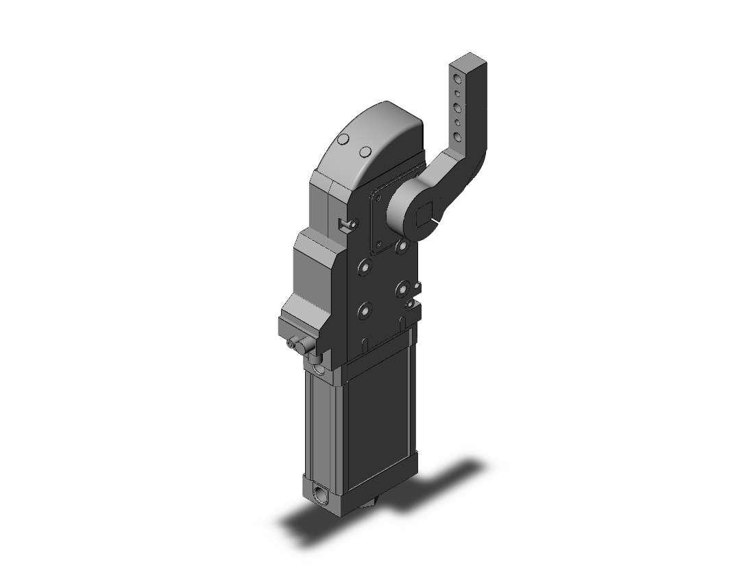 SMC CKZ2N50-90R-X167USB-DA026 slim line clamp, CKZN SLIM LINE CLAMP CYLINDER