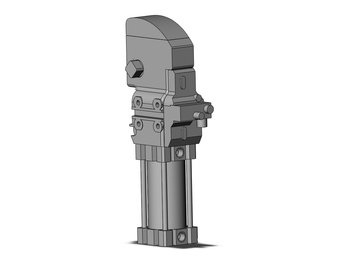 SMC CKZT40-75P cyl, clamp, CKZN SLIM LINE CLAMP CYLINDER