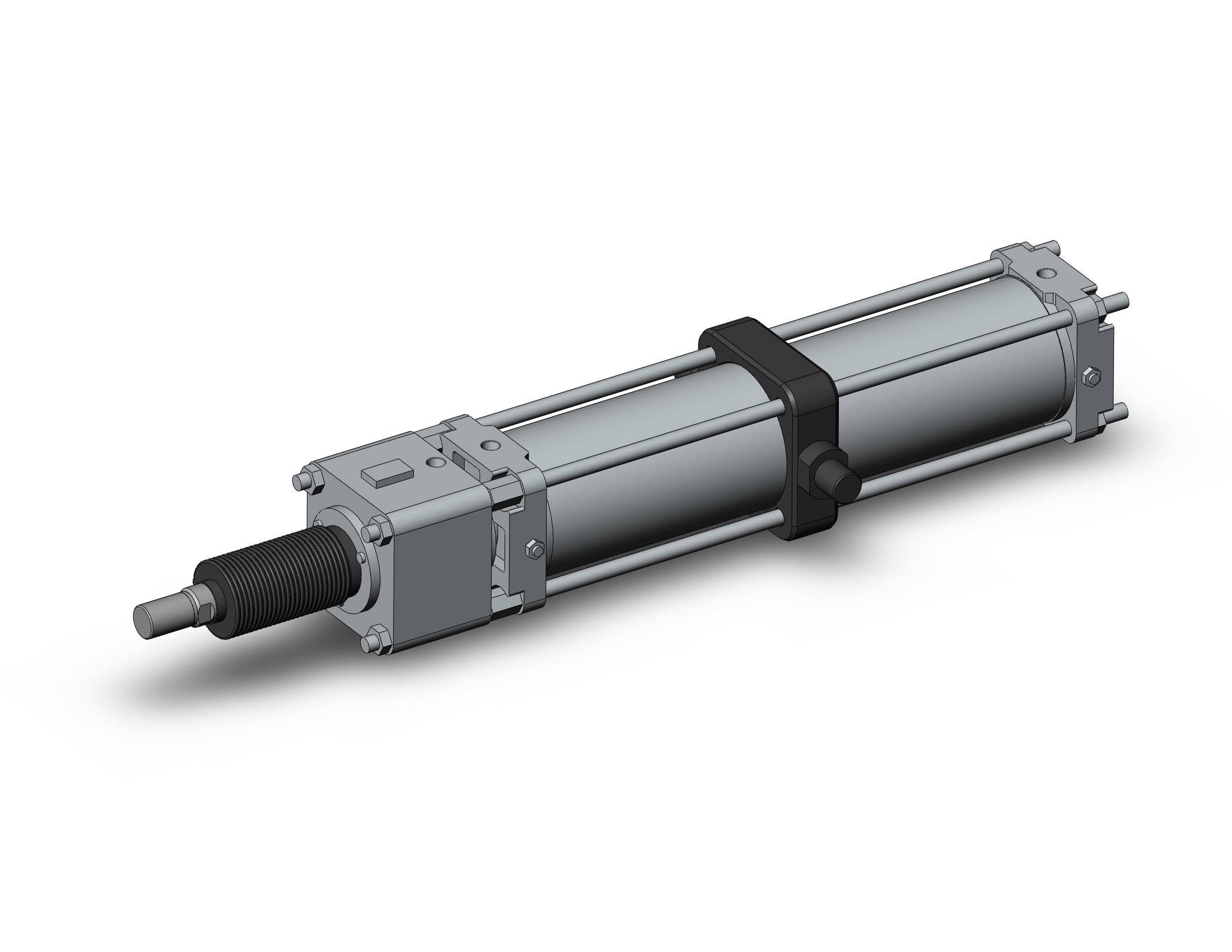 SMC CL1TF100-400B-K cyl, tie rod, 1-way lock, CL1 TIE-ROD CYLINDER