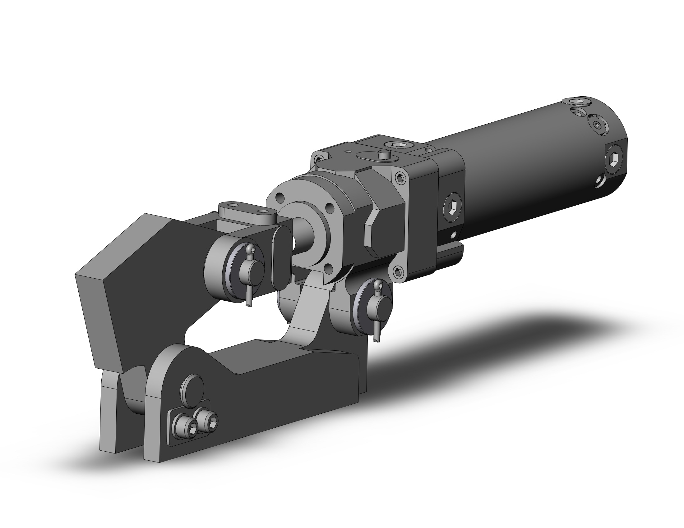 SMC CLK2GA40TN-75YAK-B2 cyl, clamp w/lock, CLAMP CYLINDER W/LOCK CLKQ, CLK2