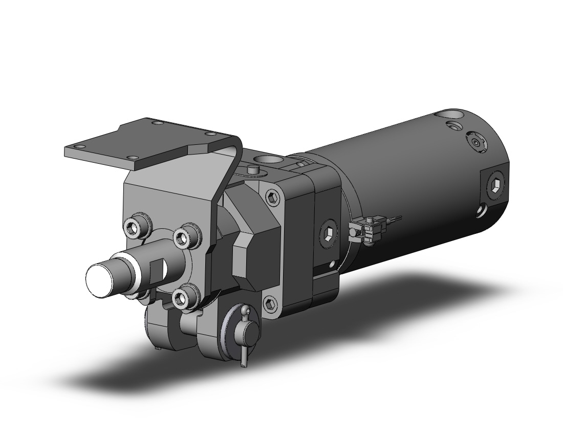 SMC CLK2GA50-75B-B-A93ZS cyl, clamp w/lock, auto-sw, CLAMP CYLINDER W/LOCK CLKQ, CLK2