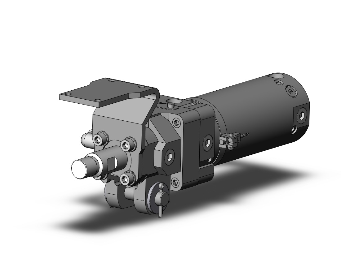 SMC CLK2GA50-75B-F-A93ZS cyl, clamp w/lock, auto-sw, CLAMP CYLINDER W/LOCK CLKQ, CLK2