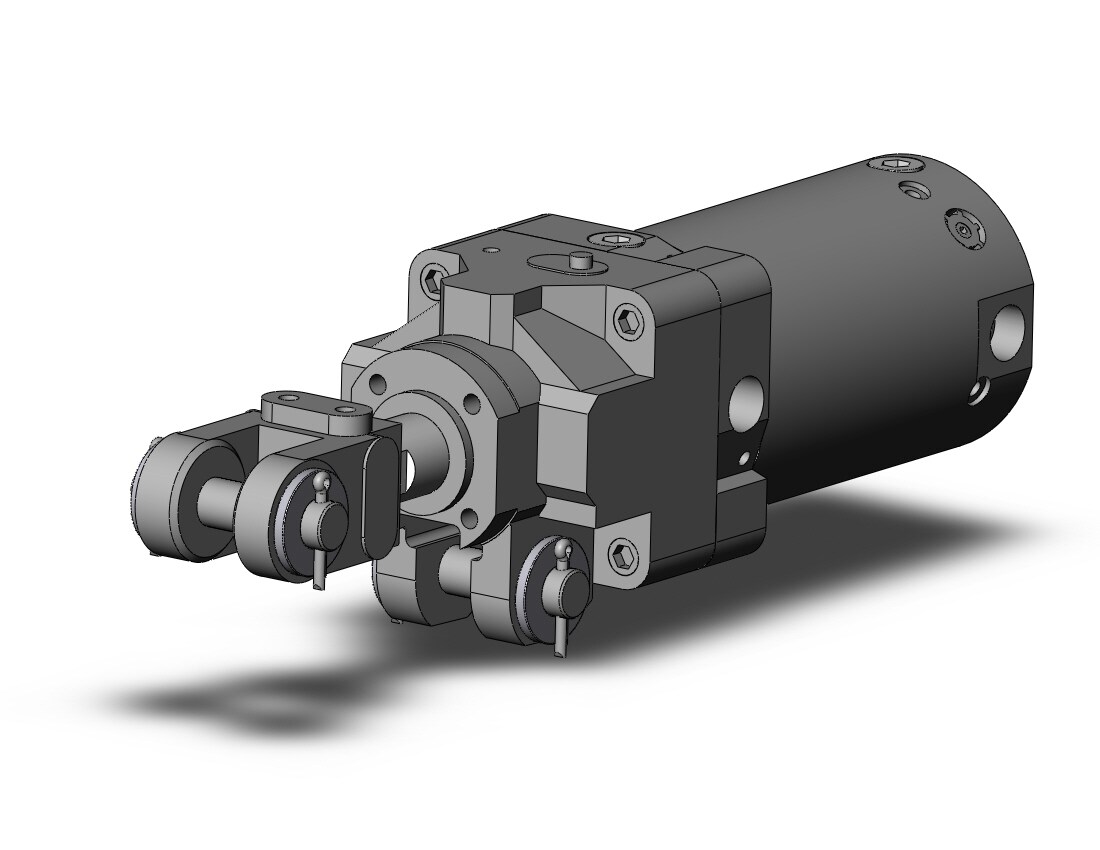 SMC CLK2GA63TN-50YA-B3 cyl, clamp w/lock, auto-sw, CLK CLAMP CYLINDER W/LOCK