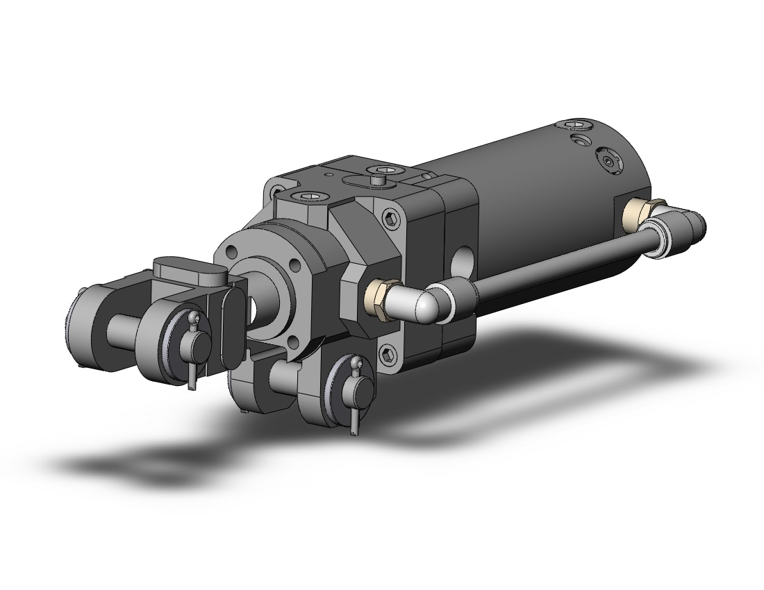 SMC CLK2GB50TN-50Y-F2 cyl, clamp w/lock, auto-sw, CLK CLAMP CYLINDER W/LOCK