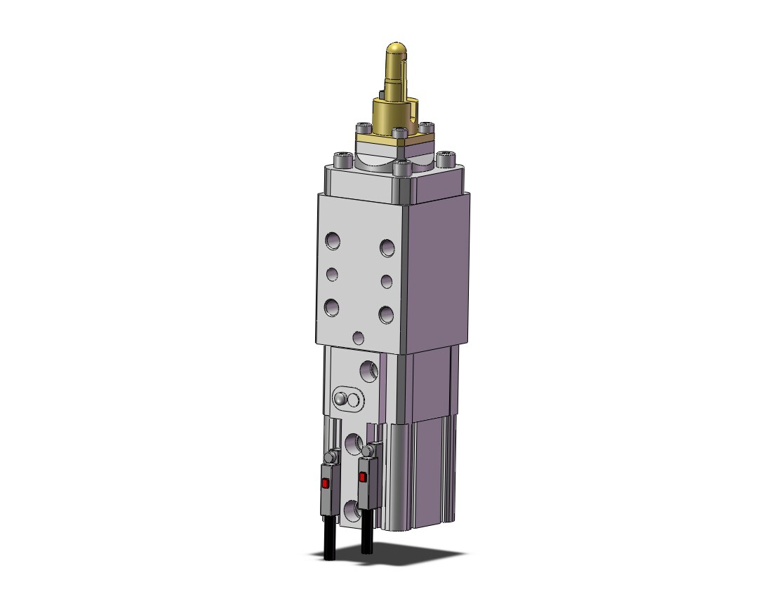 SMC CLKQGA32-099RBL-C-X2081 cyl, pin clamp, PIN CLAMP CYLINDER