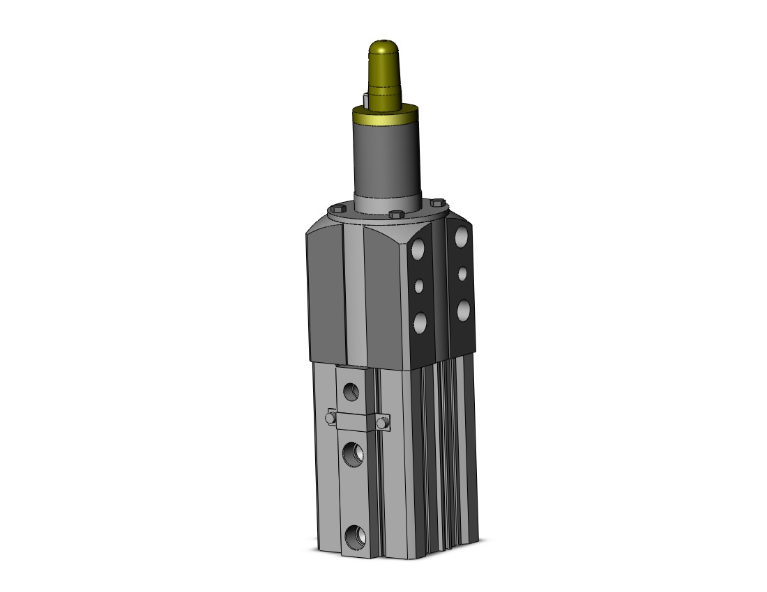 SMC CLKQGDA50TN-177RBHZ-P4DWSC cyl, pin clamp, sw capable, CKQ/CLKQ PIN CLAMP CYLINDER