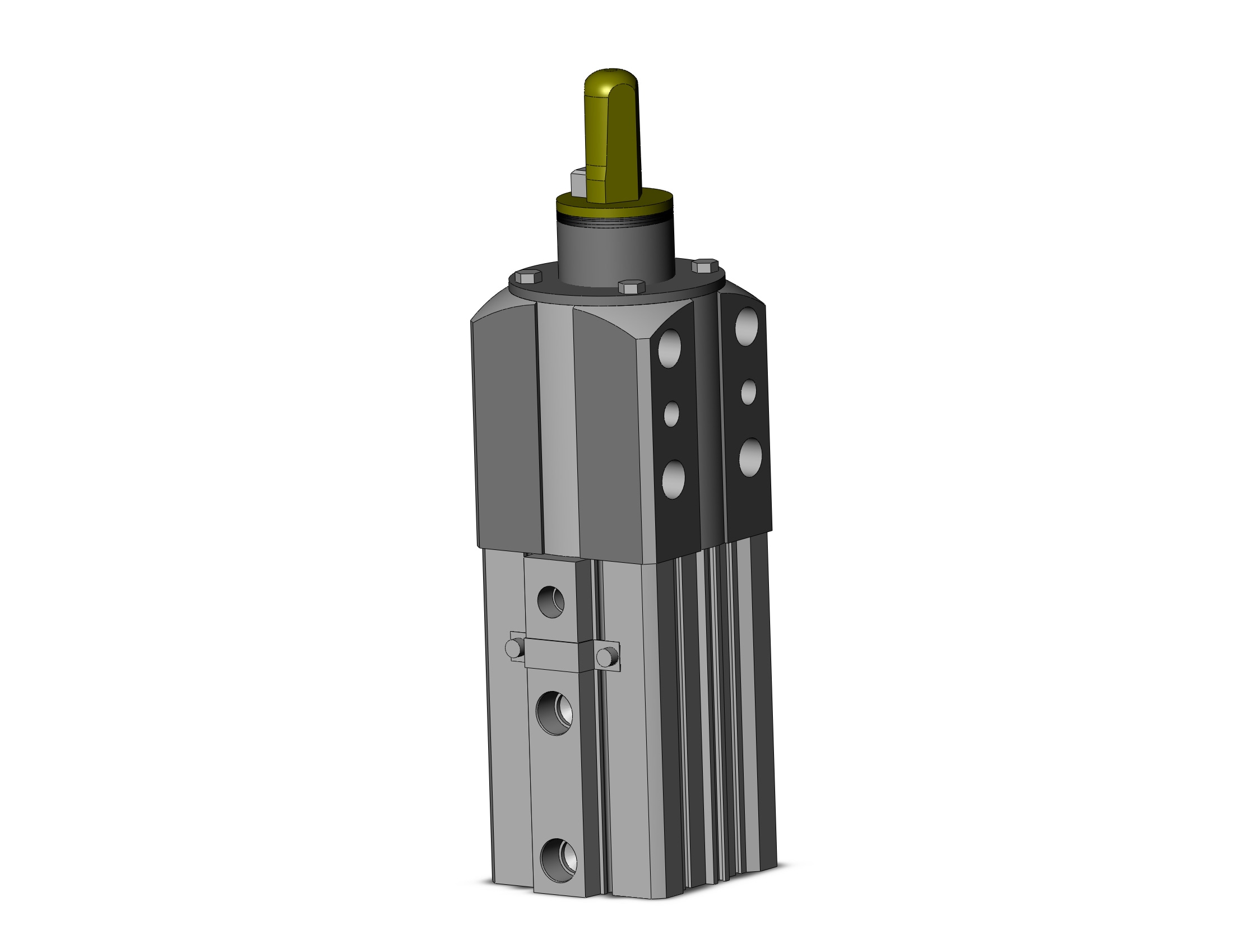 SMC CLKQGDA50TN-200DBLSZ-P3DWAZ cyl, pin clamp, sw capable, PIN CLAMP CYLINDER